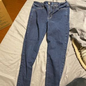 American eagle stretchy jeggings size 4